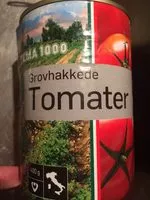 Mängden socker i Grovhakkede tomater
