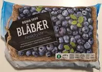 Mängden socker i Blåbær Ferskfryste