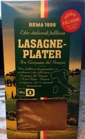 Mängden socker i Lasagneplater