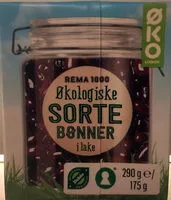 Mängden socker i Økologiske Sorte Bønner i Lake