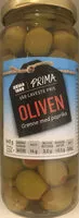 Mängden socker i Grønne Oliven med Paprika