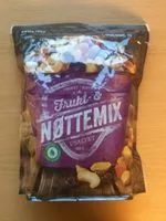 Mängden socker i Frukt & Nøttemix