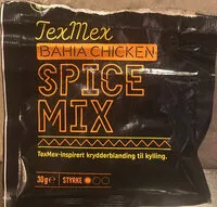 Mängden socker i Tex Mex Bahia Chicken Spice Mix