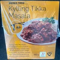Mängden socker i REMA 1000 Kylling Tikka Masala