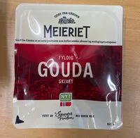 Mängden socker i Fyldig gouda, skivet