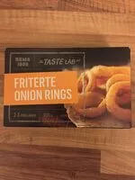 Mängden socker i Friterte onion rings