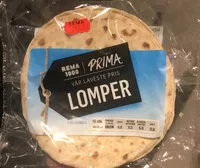 Mängden socker i Lomper