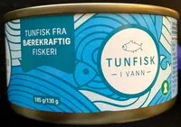 Mängden socker i REMA 1000 Tunfisk i Vann