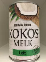Mängden socker i Kokosmelk - Lett