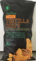 Mängden socker i Tex Mex Zingy Tortilla Chips