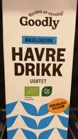 Mängden socker i Økologisk Havredrikk Usøtet