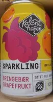 Mängden socker i Sparkling Bringebær Grapefrukt