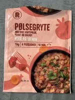 Mängden socker i Pølsegryte med røkt kjøttpølse