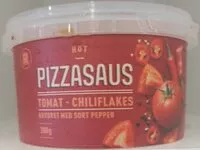 Mängden socker i Pizzasaus Tomat - Chiliflakes krydret med sort pepper