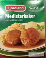 Mängden socker i Medisterkaker med surkål og poteter