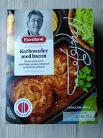 Mängden socker i Karbonader med bacon