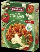 Mängden socker i Vegetar Stroganoff med potetstappe