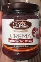 Mängden socker i Crema radicchio rosso