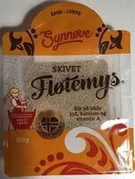 Mängden socker i Skivet Fløtemys