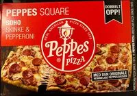 Mängden socker i Peppes Square SOHO Skinke & Pepperoni