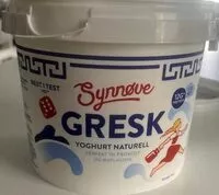 Mängden socker i Gresk youghurt Naturell