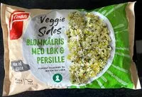 Mängden socker i Veggie Sides Blomkålris med løk & persille