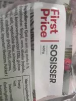 Mängden socker i Sosisser