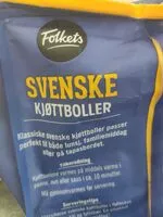 Mängden socker i Svenske Kjøttboller
