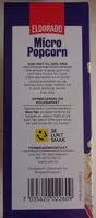 Mängden socker i Micro popcorn saltet