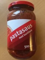 Mängden socker i Pastasaus med basilikum