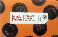 Mängden socker i Orange Cakes med appelsinfyll