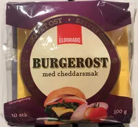 Mängden socker i Burgerost med cheddarsmak