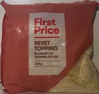 Mängden socker i Rever topping blanding av topping og ost