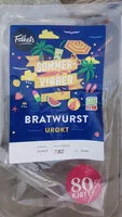 Mängden socker i bratwurst urøkt