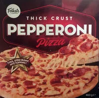 Mängden socker i Thick Crust Pepperoni Pizza