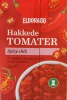 Mängden socker i Hakkede tomater - Spicy chili