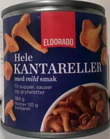 Mängden socker i Hele Kantareller