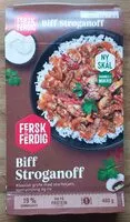 Mängden socker i Biff Stroganoff