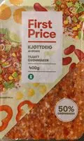 Mängden socker i Kjøttdeig - 50% Grønnsaker