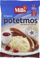 Mängden socker i Potetmos Original