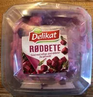 Mängden socker i Rødbete salat