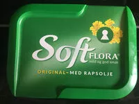Mängden socker i Soft Flora Original med rapsolje