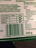 Mängden socker i Soft Flora Original med rapsolje
