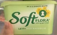 Mängden socker i Soft flora Lett-med rapsolje