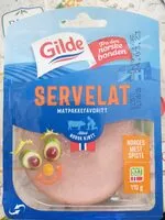 Mängden socker i Servelat
