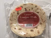 Mängden socker i Lomper 10 stk