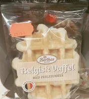 Mängden socker i Belgisk vaffel