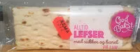Mängden socker i Alltid Lefser med sukker og kanel