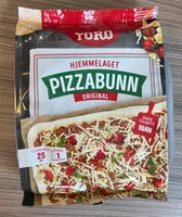 Mängden socker i Hjemmelagd pizzabunn