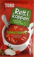 Mängden socker i Tomatsuppe